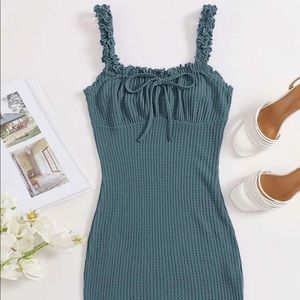 Plus Size Teal Dress
